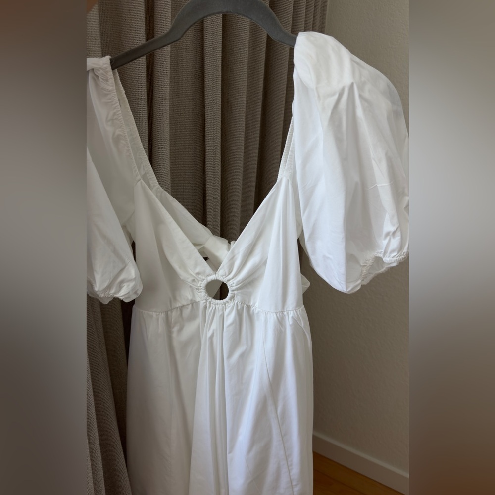 White Petite Dress